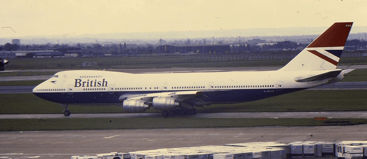 a large airplane on the runway