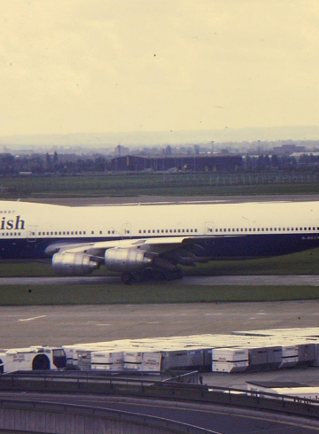 a large airplane on the runway