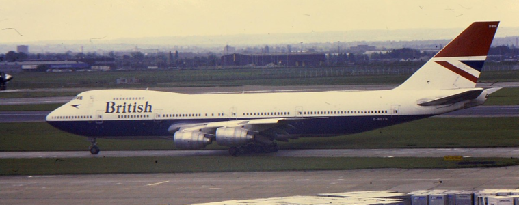 a large airplane on the runway