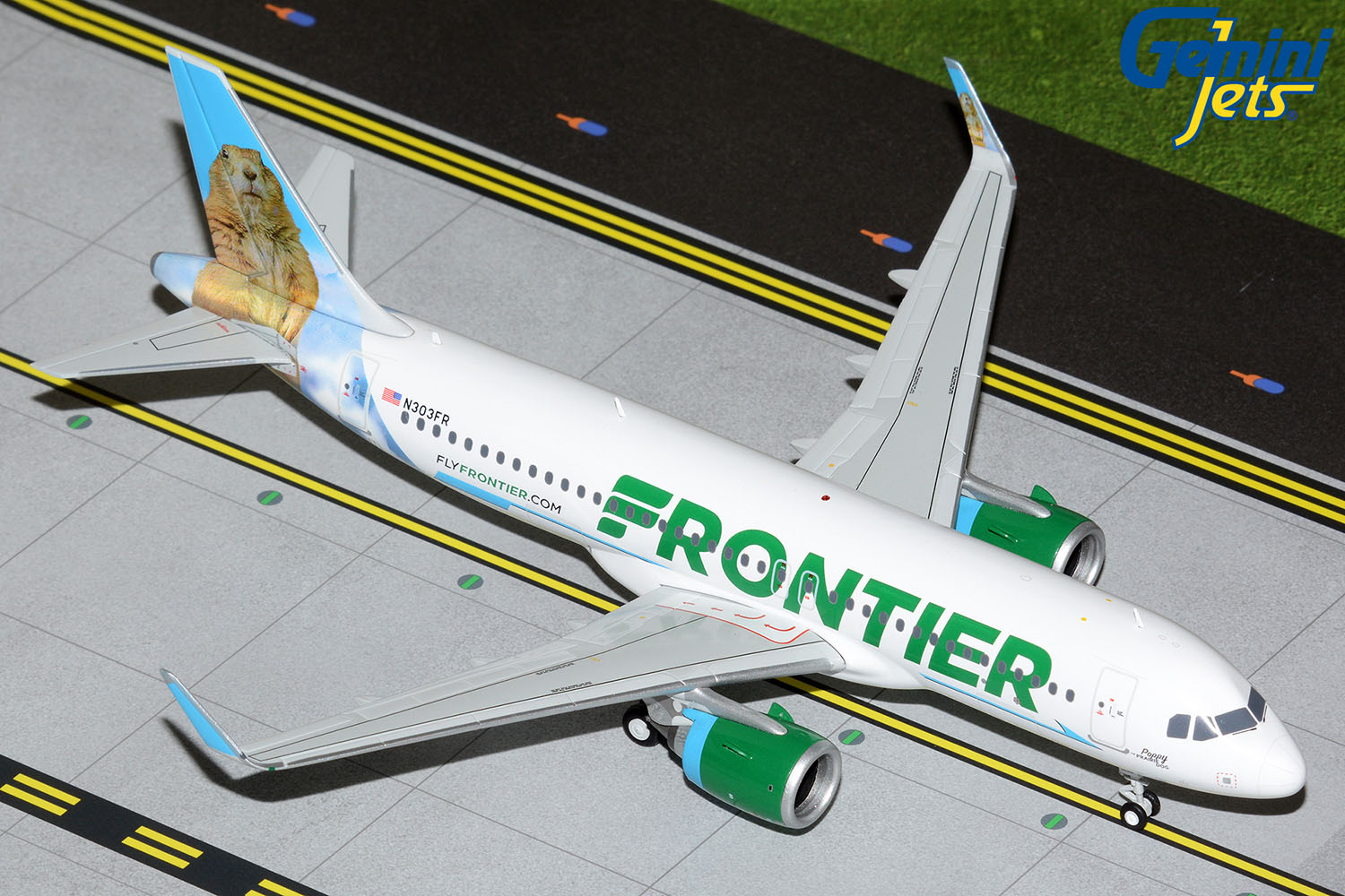 GeminiJets G2FFT1142 1:200 Frontier Airbus A320neo N303FR