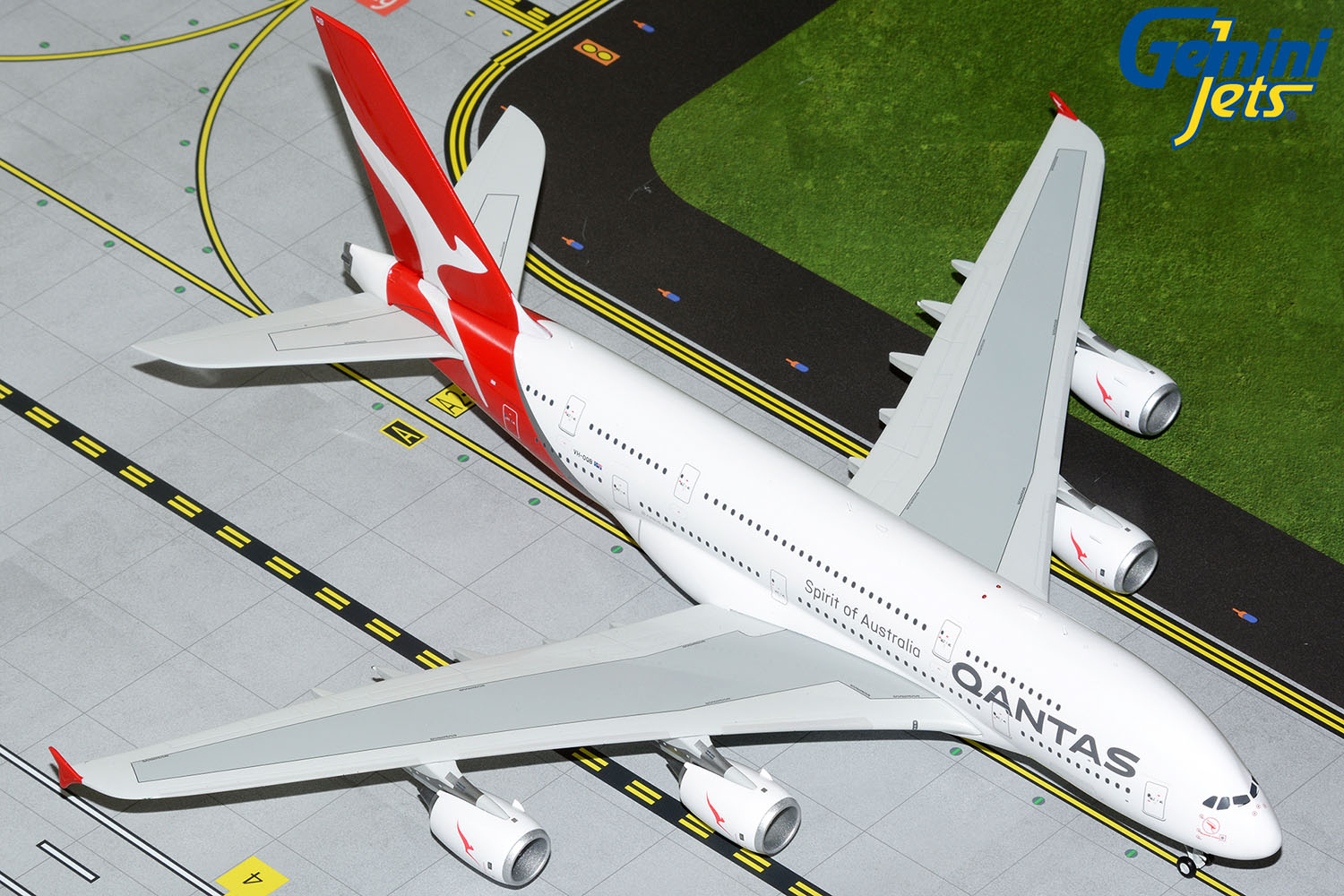 GeminiJets G2QFA1087 1:200 Qantas Airbus A380 VH-OQB