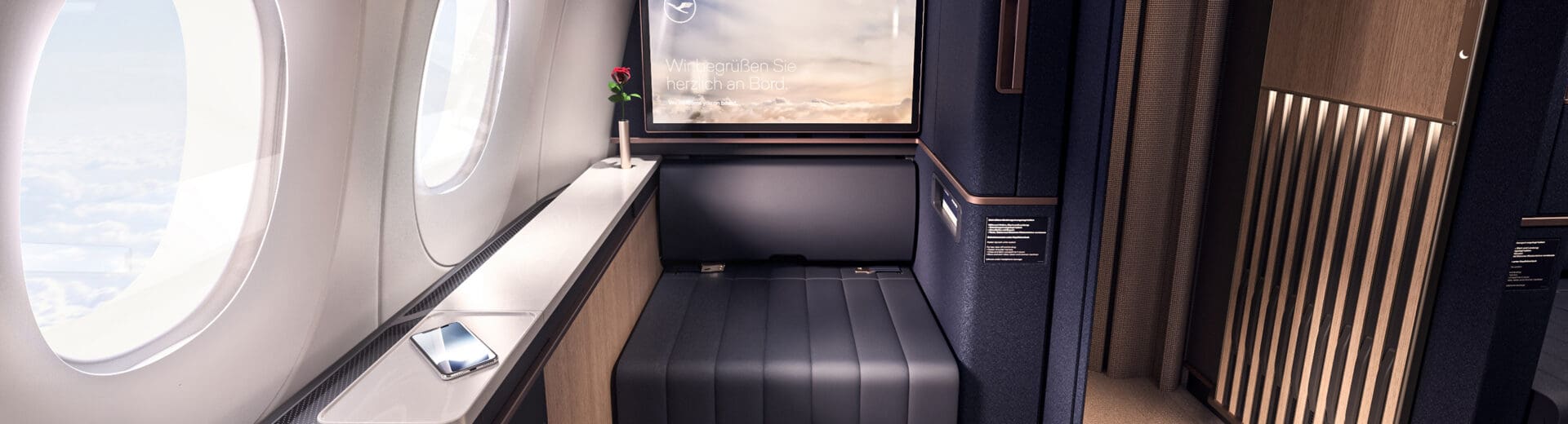 Lufthansa Unveils New Cabins, Suites in First and Business Class