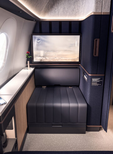 Lufthansa Unveils New Cabins, Suites in First and Business Class