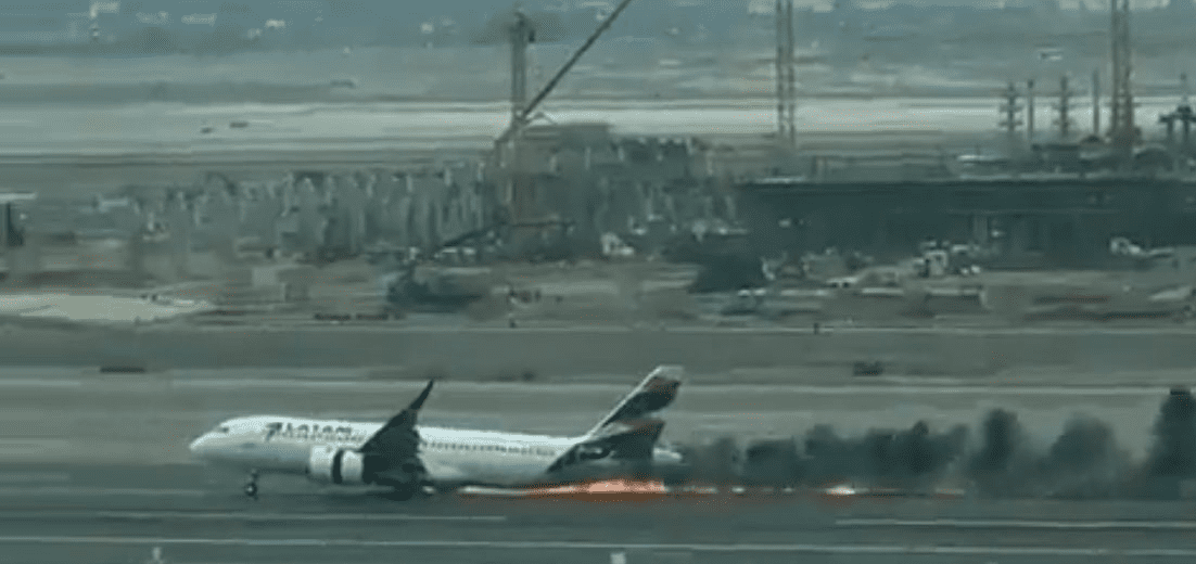LATAM Airbus A320 Crash Into Fire Truck in Peru