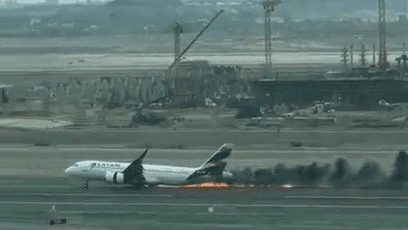 LATAM Airbus A320 Crash Into Fire Truck in Peru