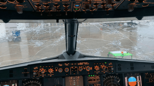 Saudia A330 and Libyan A320 Damaged By Heavy Storm In-Flight