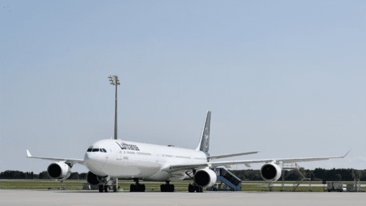 Lufthansa A340 Diverts To Boston Twice Following Engine Issues