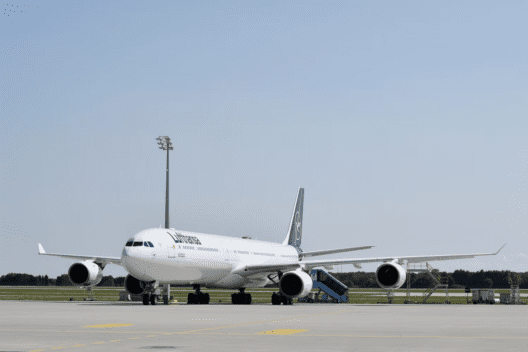 Lufthansa A340 Diverts To Boston Twice Following Engine Issues
