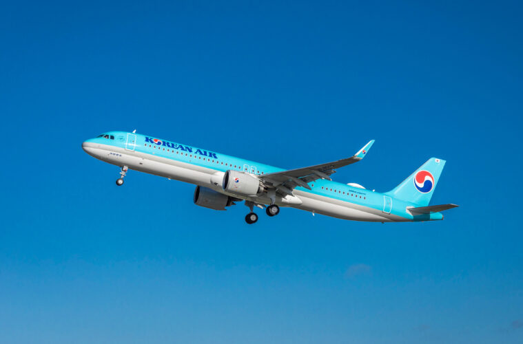 Korean Air Introduces the New Airbus 321neo