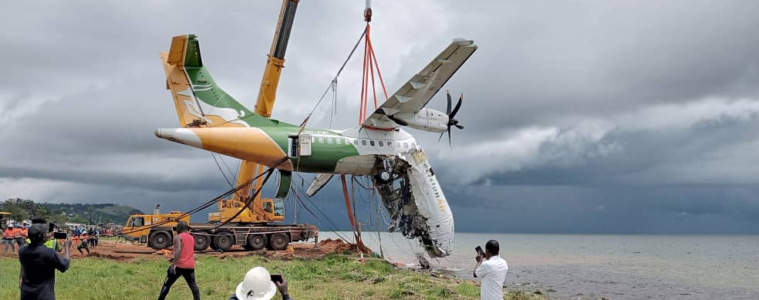 Precision Air ATR 42 Crashes Into Lake Victoria In Tanzania