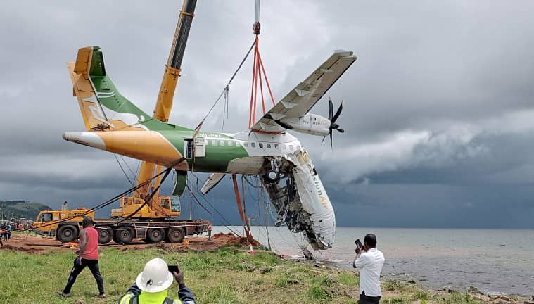 Precision Air ATR 42 Crashes Into Lake Victoria In Tanzania
