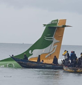 Precision Air ATR 42 Crashes Into Lake Victoria In Tanzania