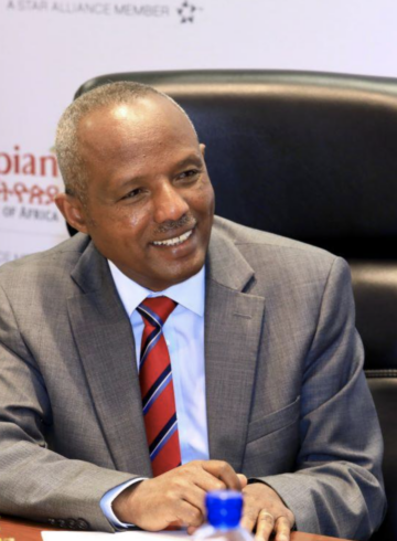 Ethiopian Airlines CEO Mesfin Tasew