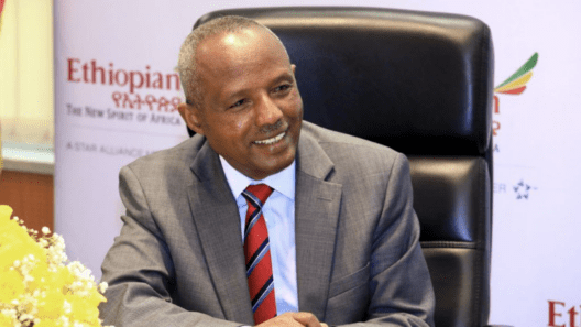 Ethiopian Airlines CEO Mesfin Tasew