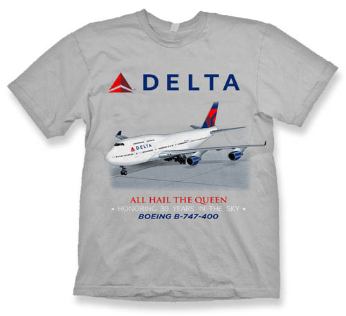 a t-shirt with a picture of an airplane