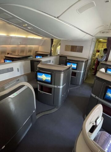 Qatar Airways First Class Deal: Cairo – Hong Kong from $1,564