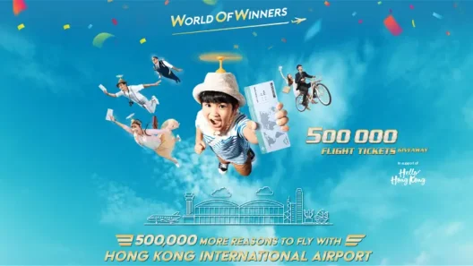 a boy flying in the air with a plane and a plane and other people flying
