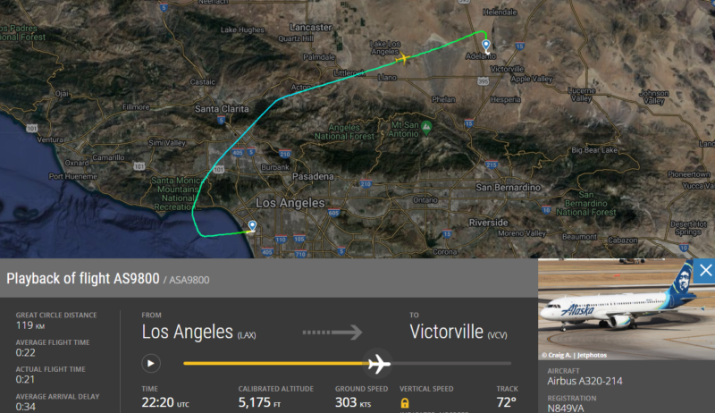 a map of a plane with a route