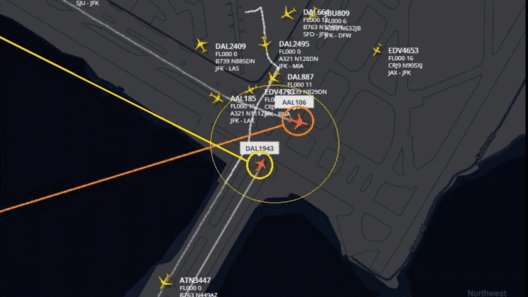 American 777 and Delta 737 Narrowly Avoid Collision at New York JFK