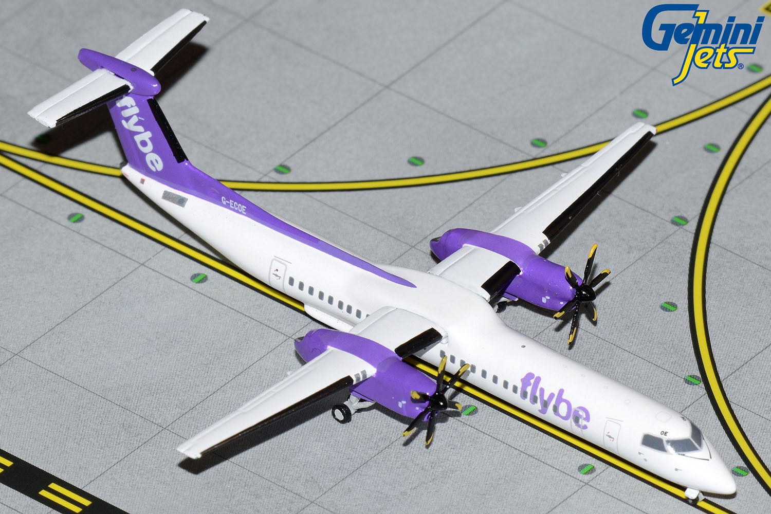 GeminiJets GJBEE2162 1:400 Flybe Bombardier Dash 8Q-400 G-ECOE