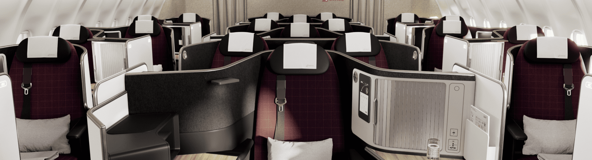 a seat in a plane
