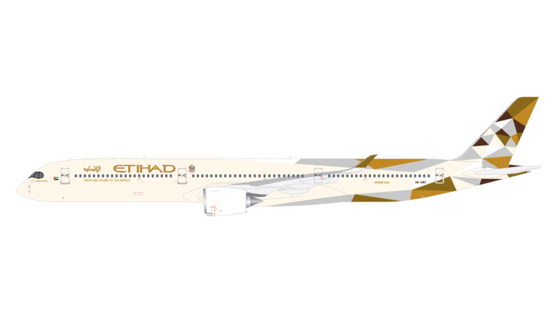 GeminiJets GJETD2163 1:400 Etihad Airways Airbus A350-1000 A6-XWC