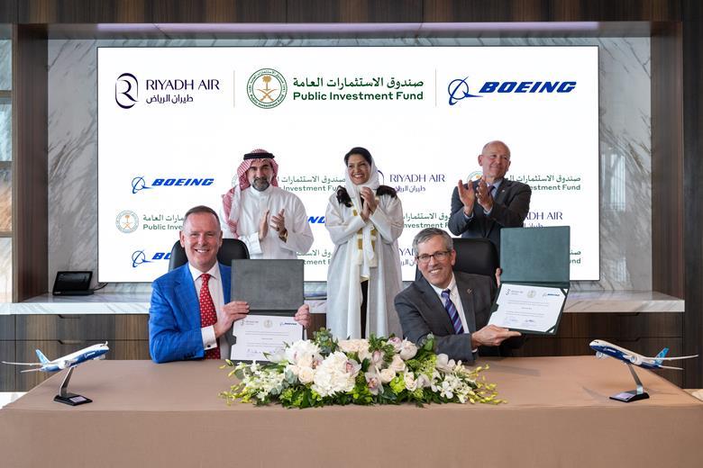 Riyadh Air and SAUDIA Order up to 121 Boeing 787 Dreamliners