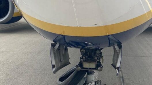 Ryanair Boeing 737 Suffers Nose Gear Failure in Dublin