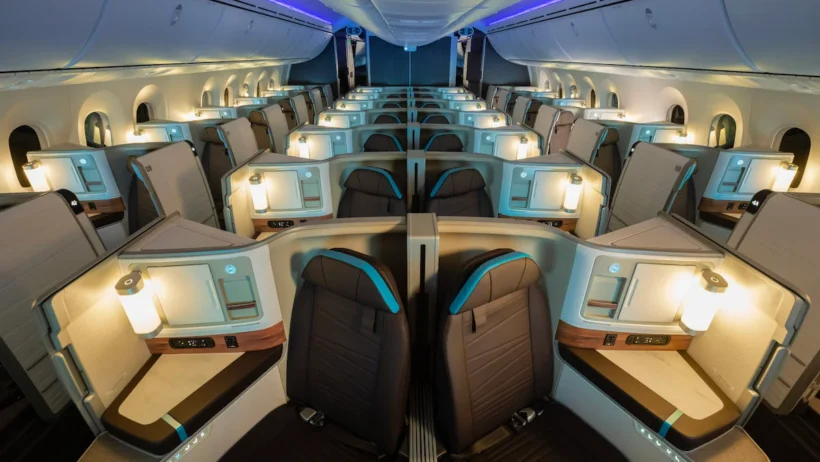 Hawaiian Airlines Unveils Boeing 787 Cabins