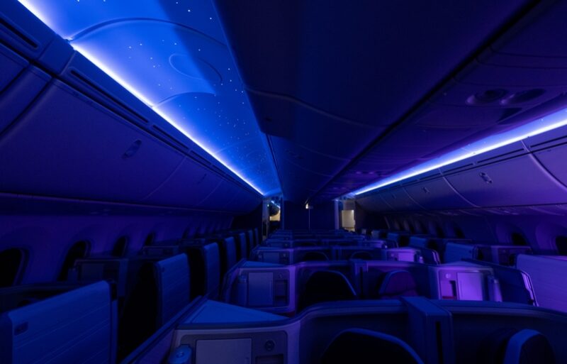 Hawaiian Airlines Unveils Boeing 787 Cabins
