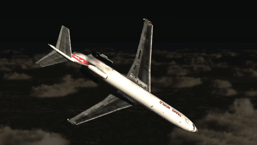 Miracle on TWA Flight 841 - Terrifying Plunge with two 360 Degrees Roll