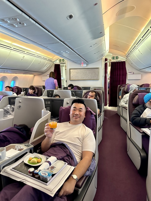 thai airways a380 economy class