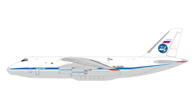 GeminiJets G2TTF1080 1:200 RFAF Antonov 124 Ruslan RA-82035