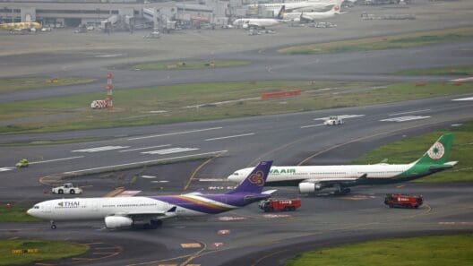 EVA Air and Thai Airways A330s Collide at Tokyo Haneda Airport