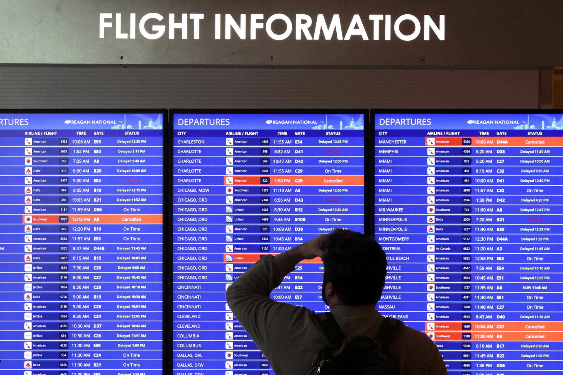 Top 10 Most Disrupted US Airlines and Airports