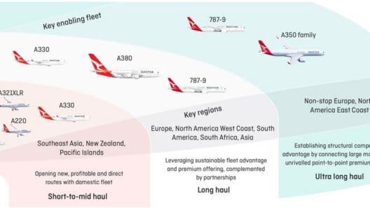 a group of airplanes with red and white markings