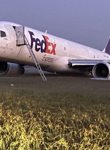 a plane on the ground