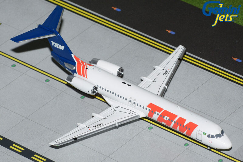 GeminiJets G2TAM1234 1:200 TAM Linhas Aereas Fokker 100 PT-MRA