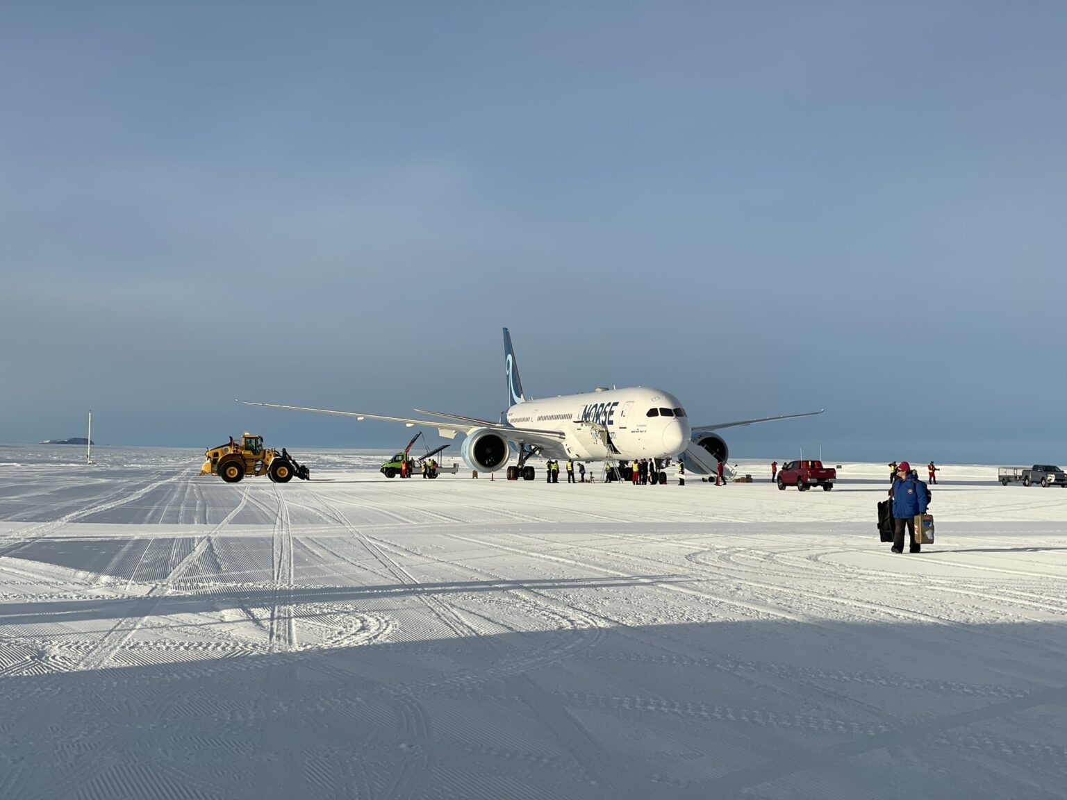 Norse Atlantic Lands The First B787 Dreamliner In Antarctica