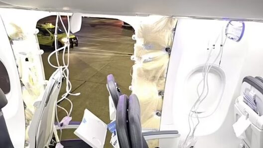 a person in a mask on a plane