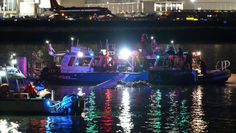 a group of police boats in water