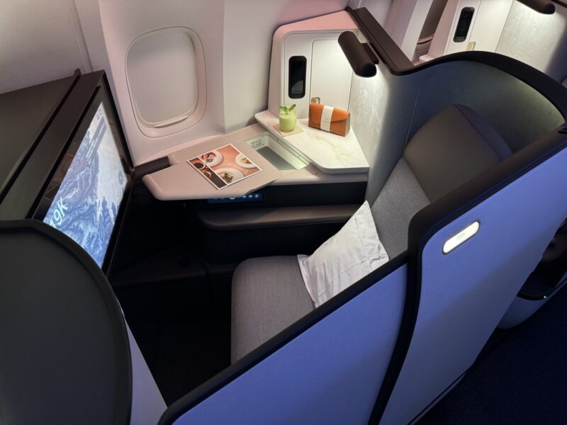 Cathay Pacific Aria Suite Business Class Seat