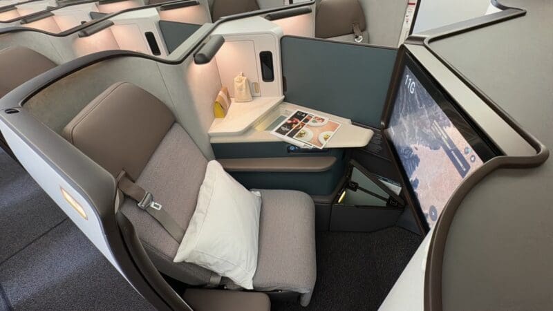 Cathay Pacific Aria Suite Business Class