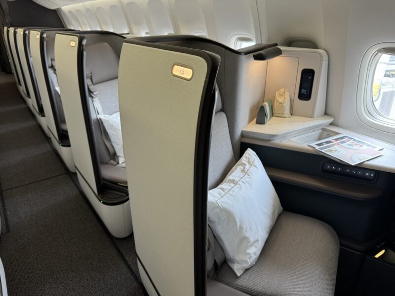 Cathay Pacific Aria Suite Business Class Seat