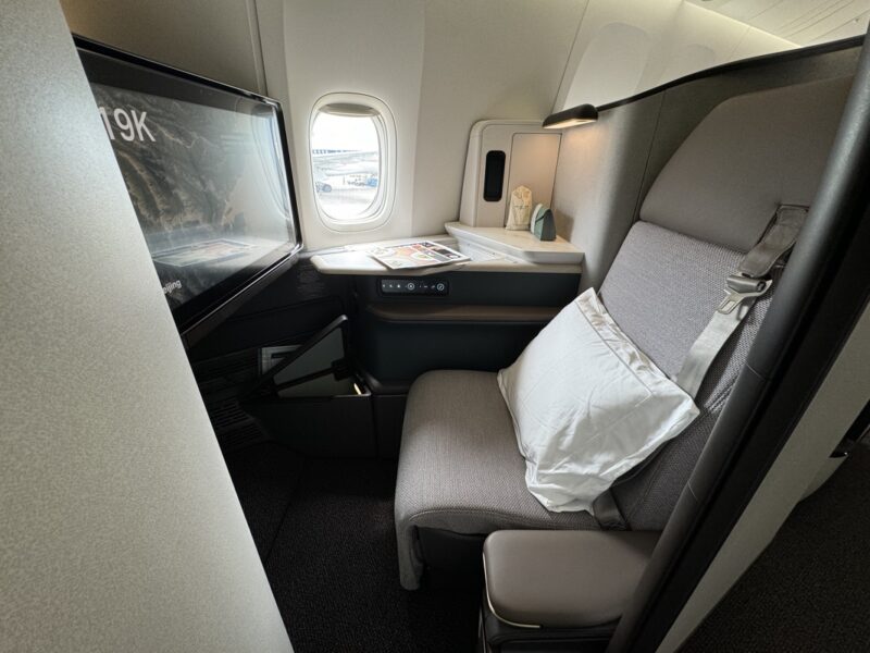 Cathay Pacific Aria Suite Business Class Seat