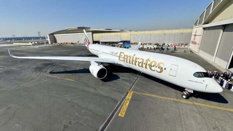 an airplane parked on a tarmac