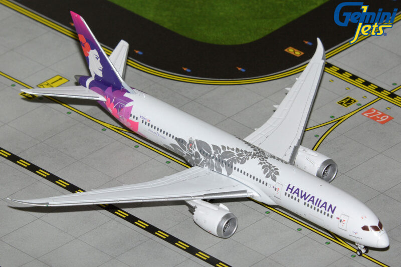 GeminiJets GJHAL2339 1:400 Hawaiian Airlines Boeing 787-9 Dreamliner N781HA