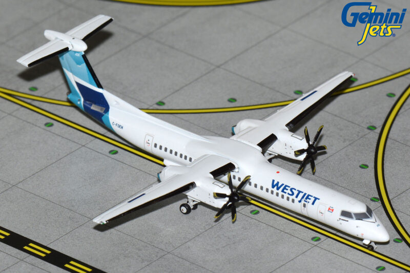 GeminiJets G2WJA1315 1:200 Westjet Dash 8Q-400 C-FOEN