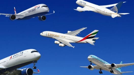 a group of airplanes flying in the sky