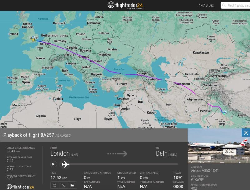 a map of the world with a plane flying